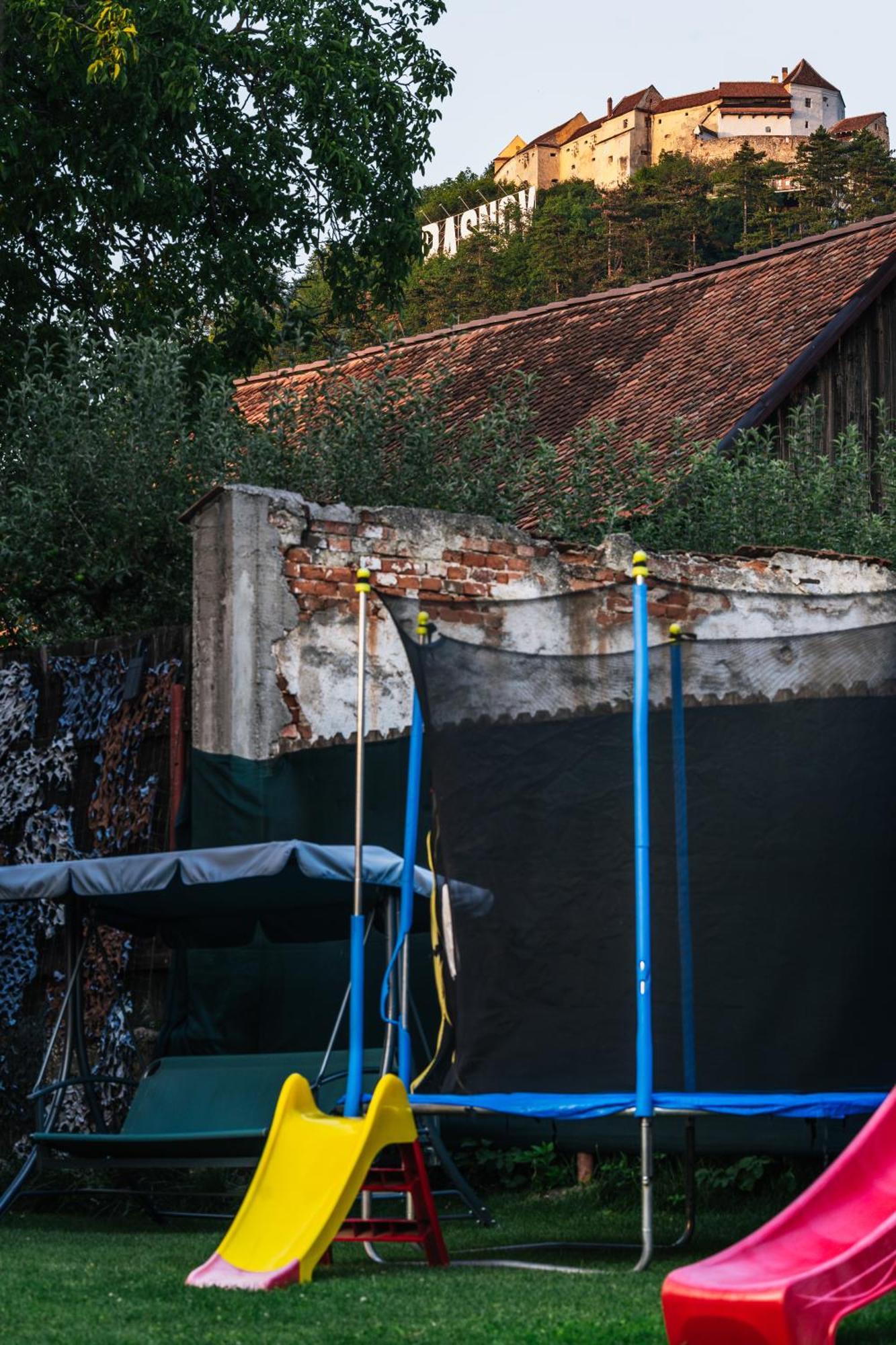 Casa Diana Rasnov Villa Bagian luar foto