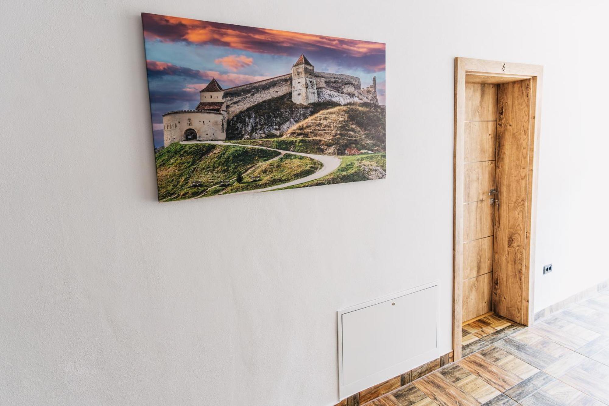 Casa Diana Rasnov Villa Bagian luar foto